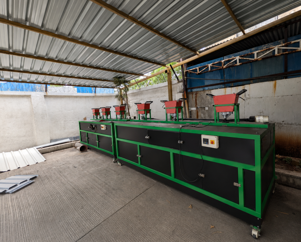 Sunvik Food Waste Composting Machine – 1000 kg/day Capacity